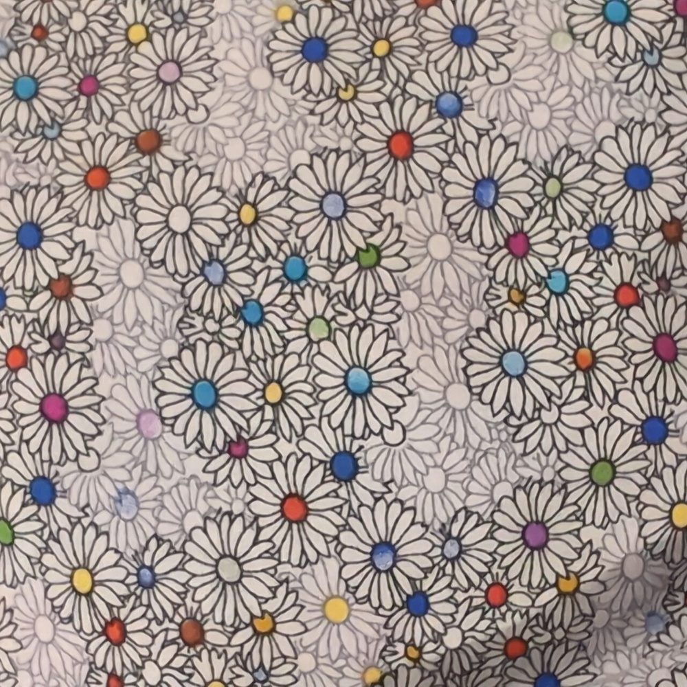 Simons Le 31 Daisy Floral Print Button Front Shirt Small Regular Fit - Picture 4 of 10
